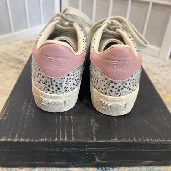 GOLA Classics Orchid Platform Tropic Sneaker Animal Print Pony Hair Size 5 - Picture 4 of 11